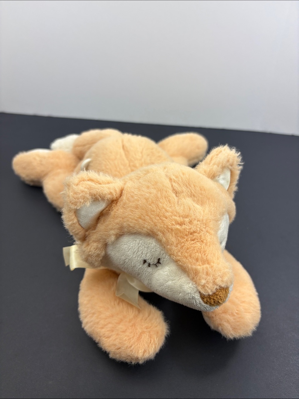 Douglas Fox Cuddle Toy Musical Plush Wind Up Plays “What a wonderful world”